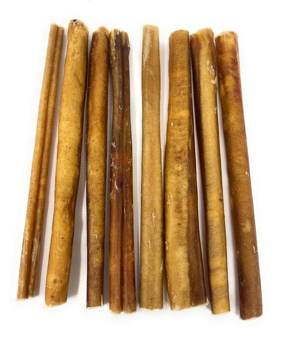 NEW 8" High Odor  Bully Sticks because Dogs Love Smelly things- Mixed Sizes, Thin & Standard